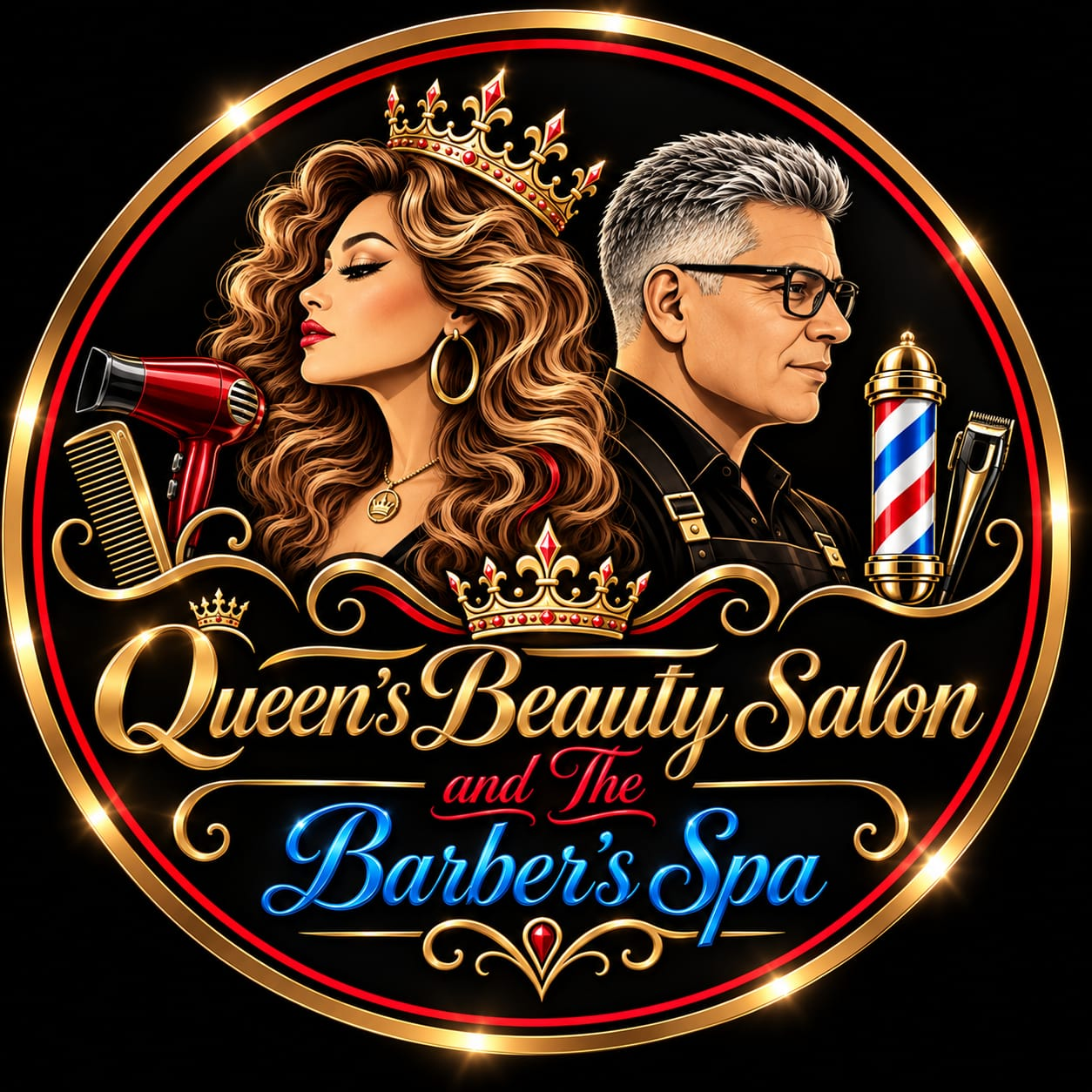 Queen's Beauty Salon & The Barber's Spa