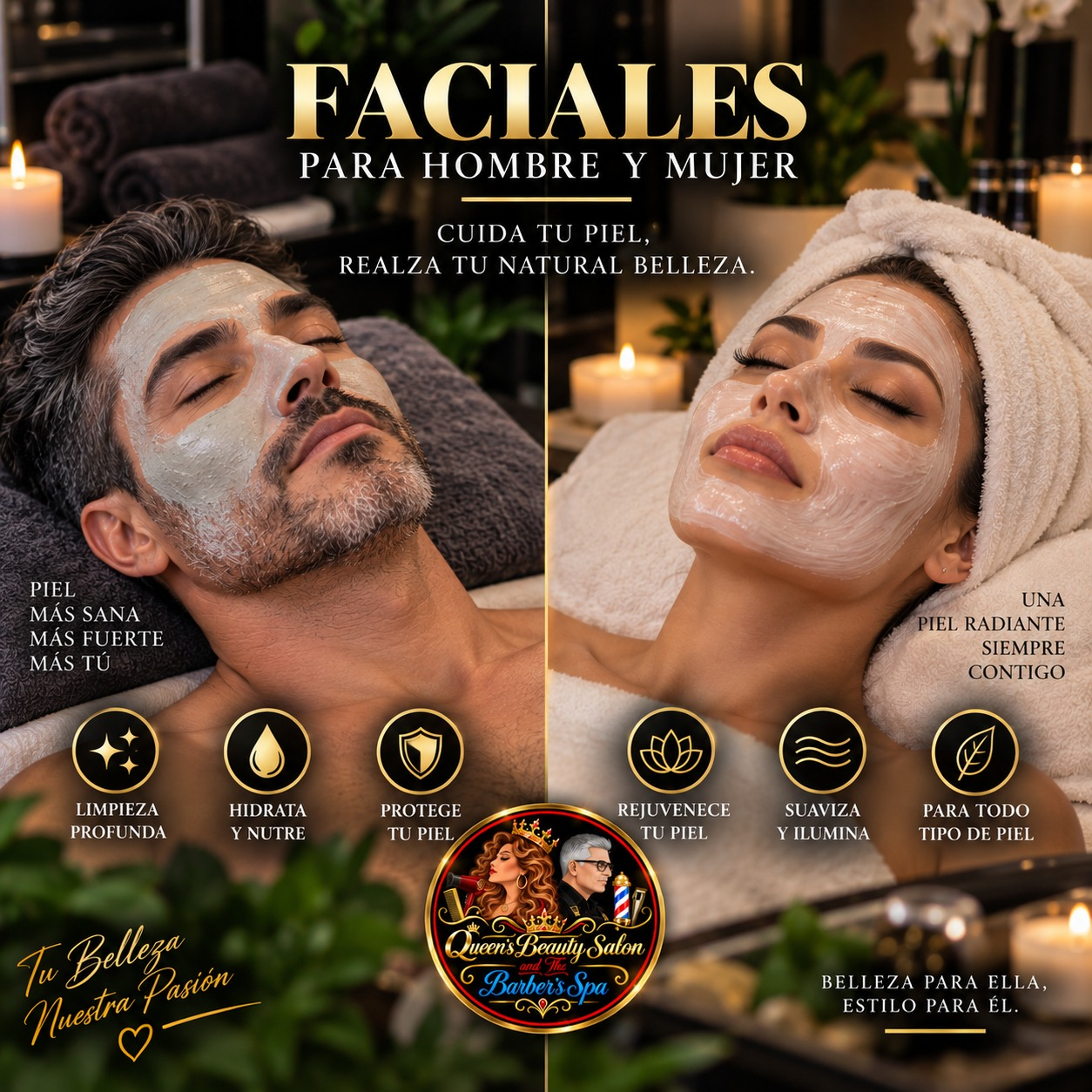 Faciales para Hombre y Mujer