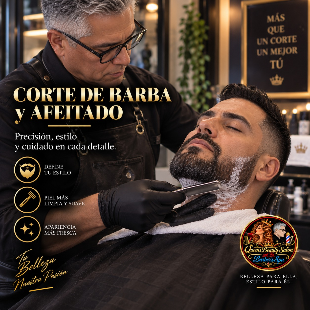 Corte de Barba y Afeitado